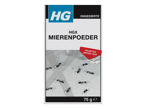 Mierenpoeder HG HGX buiten 75gram