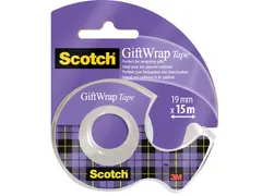 GiftWrap tape ft 19mmx15m, op blister