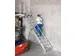 escalier mobile,estrade H 1,25m,5marches,marches l 1000mm,alu