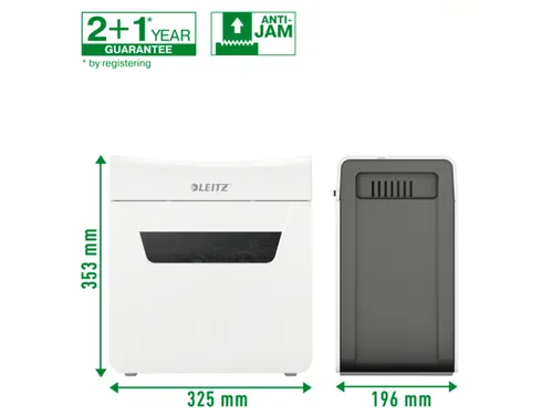 Papiervernietiger Leitz IQ Protect Premium 3M P-5 snippers