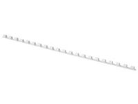 Bindrug 6Mm 21 Rings 100 Stuks Wit