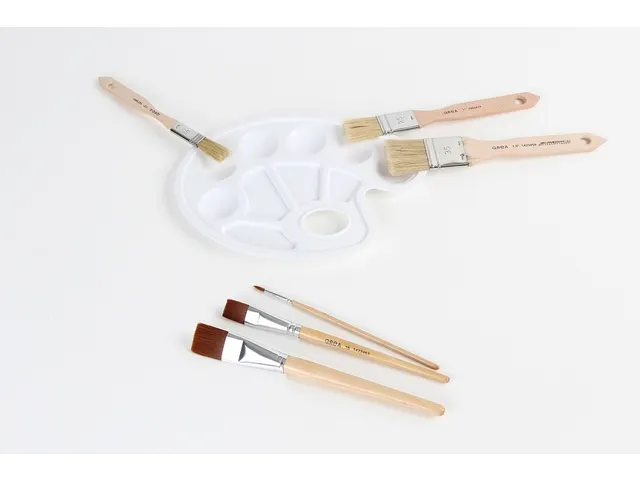 Kwast Qrea varkenshaar nr 14 13,4 mm