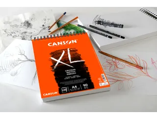 Schetsblok Canson XL A5 60 vel 90gr spiraal - 2
