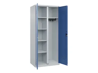 wasgoedverdeelkast,HxBxD 1850x800x500mm,vak B 400mm,draaigrendel - 2