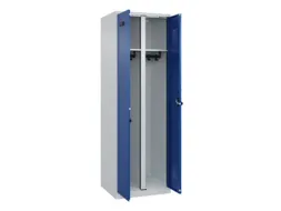 locker voor scheiding van kleding,HxBxD 1850x600x500mm,2vak