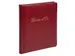 Gastenboek Alpille 2 6x22cm 140bl rood
