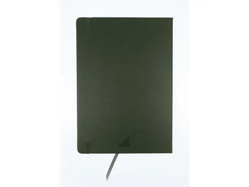 Schetsboek Kangaro A4 forest green PU HC 80 vel 140gr roomwit met elas