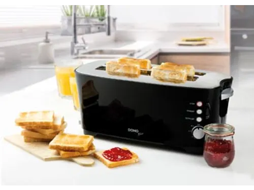 Broodrooster B-Smart voor 4 Sneden Brood Zwart