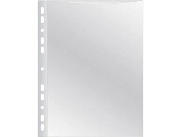 Geperforeerde Showtas A4 11-gaats Gekorreld 50mic Pak 10 Stuks