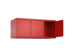 opzetkast,v. locker,3vak.,vak B 400mm,HxBxD 500x1200x500mm