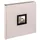 Fotoalbum walther design Black & White 26x25cm 25 vel grijs