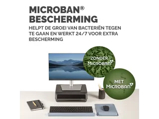 Polssteun Fellowes Breyta blauw 6x47cm - 12