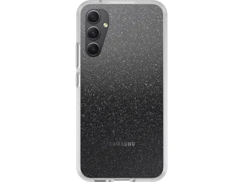 OtterBox Case React Samsung Galaxy A34 5g Stardust Clear Propack