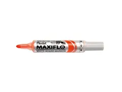 Viltstift Pentel MWL5M Maxiflo whiteboard rond 3mm oranje