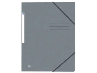 Elastomap Oxford Top File+ A4 grijs - 1