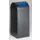 afvalverzamelaar,zelfblussend,1x60l,HxBxD 800x320x320mm,klemring