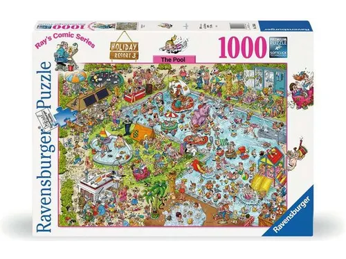 Puzzel Ravensburger Ray Comics The Pool deel 3 1000 stukjes