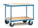 Zware Tafelwagen 2403 600kg 2 Etages 1200x800mm Houten Plaat