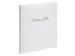 Gastenboek Alpille 2 6x22cm 140bl wit