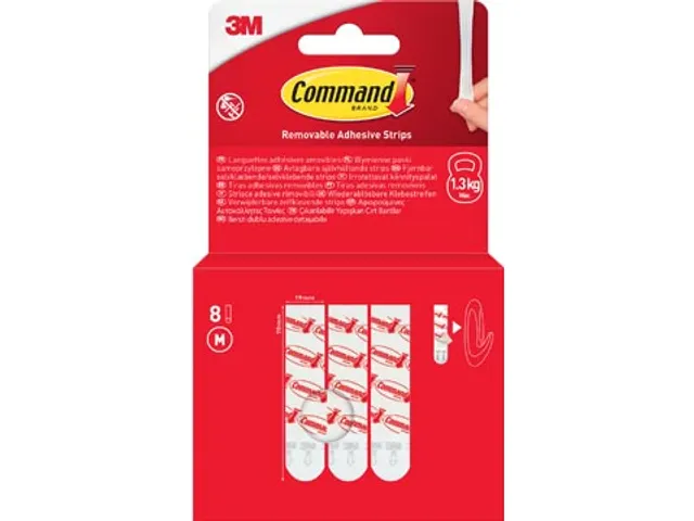 Kleefstrips Medium 8 Stuks