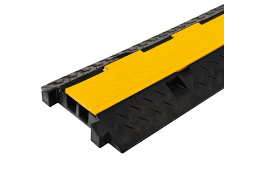kabelbrug,v. snelheden <10km/h,B 1000mm,overrijd H 45mm,hard rubber