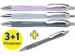 Balpen Schneider Rave XB assorti 3st + 1x Gratis Slider Rave urban gre