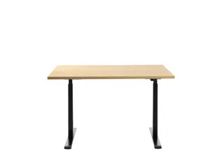 Elektrisch ihv bureau,HxBxD 700-1200x1200x800mm,blad esdoorn - 1