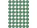 Agipa Kortinglabel -20% groen 192 stuks verwijderbaar