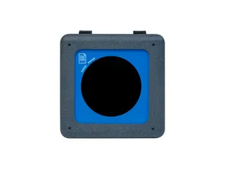 Circulaire Afvalbak BrickBin Paper 65 Liter Grijs Blauw - 2