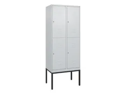 dubbeldekse locker,HxBxD 2120x800x500mm,2x2vak.,vak B 400mm