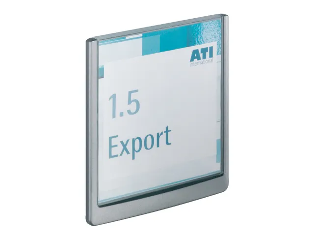 Deurbordje Durable Click sign 149x148.5mm grafiet