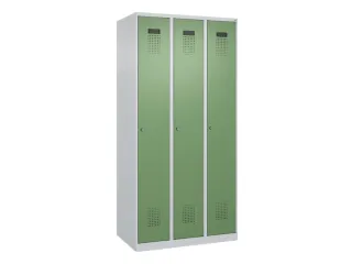 locker voor scheiding van kleding,HxBxD 1850x900x500mm,3vak - 2