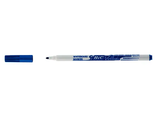 Viltstift Bic Velleda 1721 whiteboard rond fijn blauw