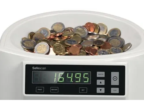 Safescan 1250 Muntenteller en sorteerder Euro
