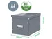 Click & Store WOW Kubus Grote Opbergdoos Wit 80% gerecycled karton