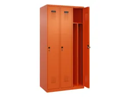 locker voor scheiding van kleding,HxBxD 1850x900x500mm,3vak