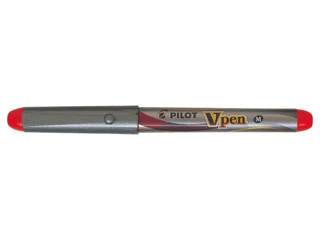 vulpen V-Pen Silver rood
