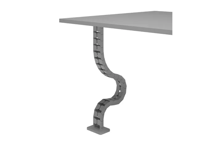 Addit kabelgeleider bureau 82cm Grijs