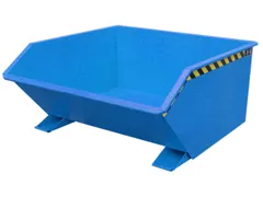 Kiepbak 680x1280x1440mm 0.75m³ 156kg 1000kg Ral5012