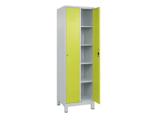 wasgoedverdeelkast,HxBxD 1950x600x500mm,vak B 300mm,cilinderslot - 2