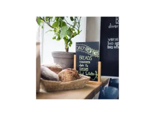 Krijtbord Securit Elegant 21x28x7cm teak hout - 5