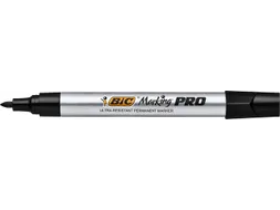 Viltstift Bic Pro rond medium zwart
