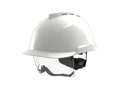 MSA V-Gard 930 ongeventileerde veiligheidshelm Wit