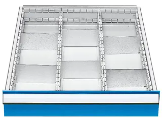 Lade-Indelingsset,V. Werkbank,6Lengteverdeler/2Scheidingsplaten - 2