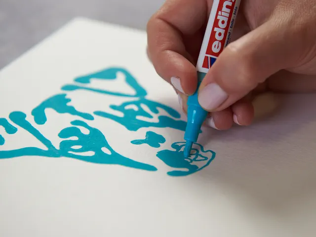 Olie en Acrylblok edding e-30010 A4 10 vel wit