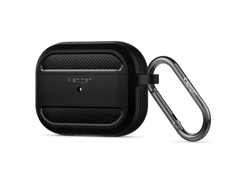 Spigen ASD00540 AirPods Pro Hoes Rugged Armor Mat Zwart