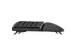 OUTLET Trust Keyra Draadloos Ergonomisch Toetsenbord Zwart QWERTY US