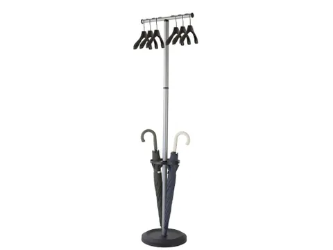 Kapstok Staand Grijs Inclusief 6 Hangers