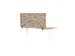 Ecran de séparation acoustique motif découpé 60x160cm Sable