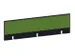 cache de banque d'accueil,p. table de bureau,CC-noir,BN7048-vert